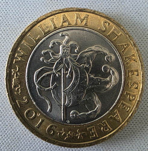 2016 two pounds coin - uk, £2