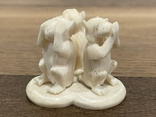 Antique Wise Monkeys Hear See