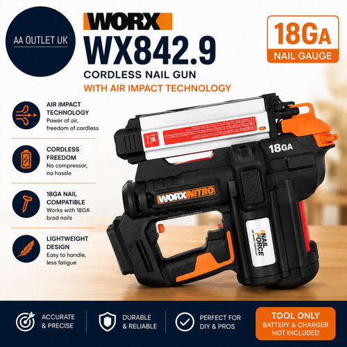 Worx wx842 20v - wx842.9, nail
