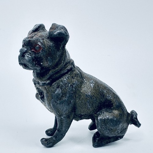 Antique cold painted lead - antique,