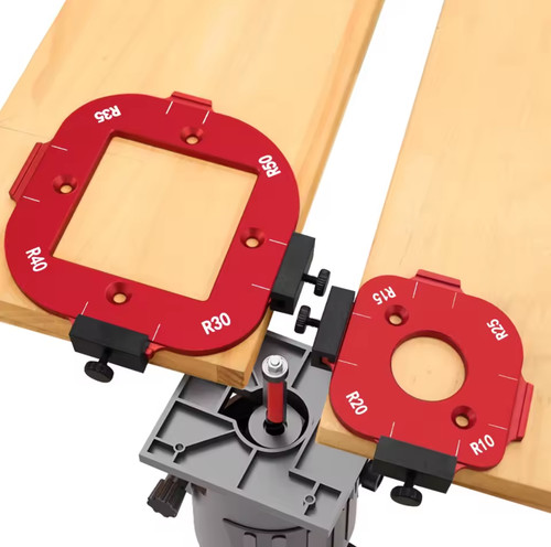 Router corner radius - 4, in