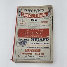 Brown's Nautical Almanac 1950