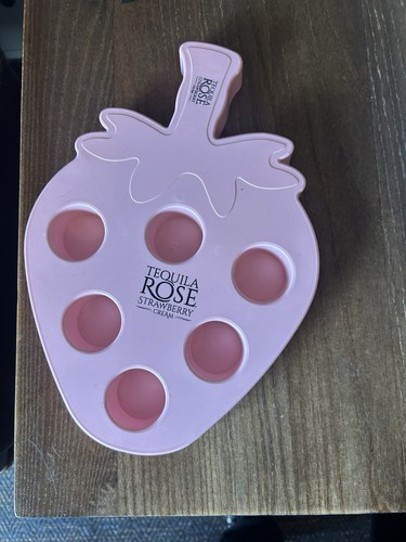 Tequila rose shot glass - rose,
