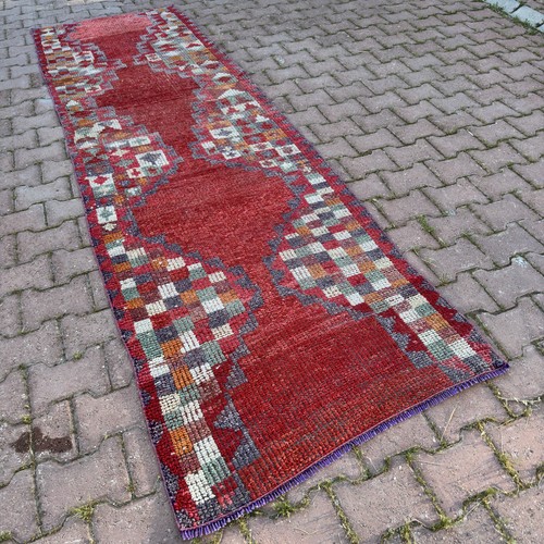 Vintage turkish oushak rug - vintage,