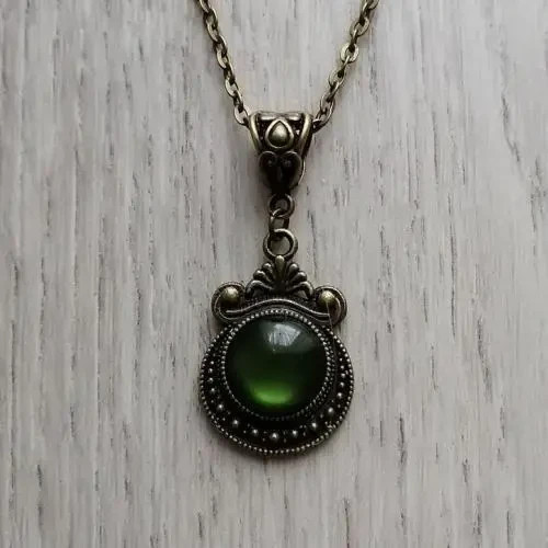 Vintage gothic green - vintage,
