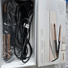 BaByliss 2481U Straight and Curl Hair Straightener - Rose Gold