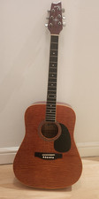 Rare Montana Acoustic Guitar MT105-AF Unusual & beautiful flame effect finish.