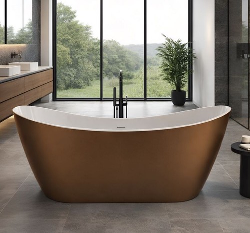 Girona matt copper 1600mm - copper,