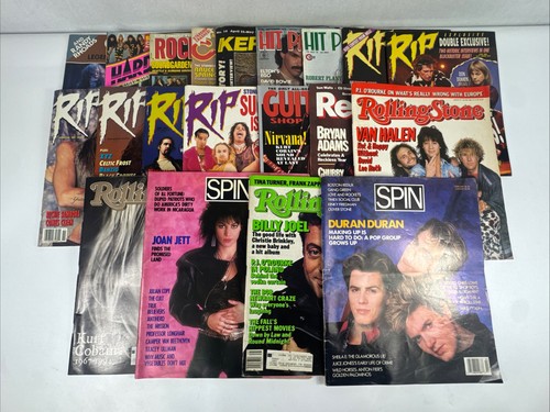 Lot 20x 1980s 90s - lot, rock