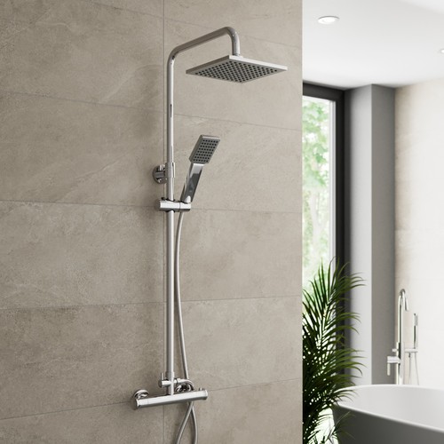 Thermostatic concealed square - thermostatic,