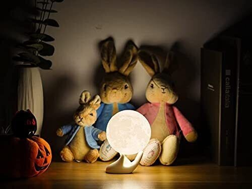 Moon lamp with 5 - with, inch