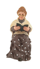 DOLLS HOUSE DOLL 1/12th GRANNY