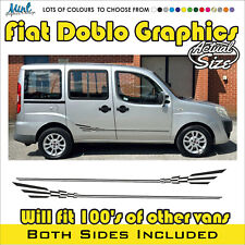 Fiat Doblo Combo Micro CAMPER ANY AGE van Motorhome GRAPHICS DECALS FREE P&P 019