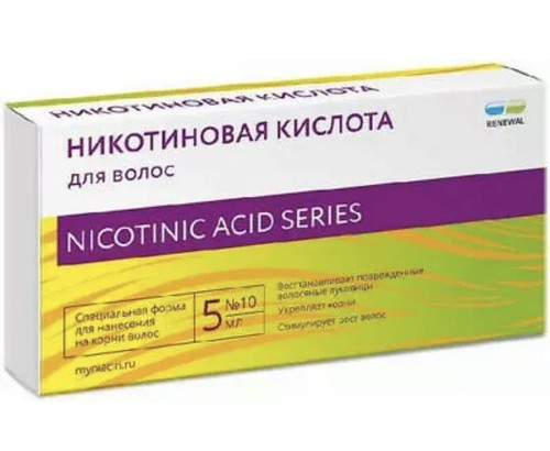 Nicotinic acid hair - acid,