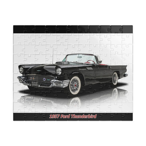 1957 ford thunderbird jigsaw - 1957,