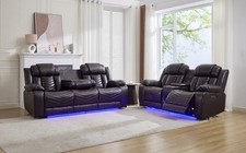 Zeus Leather Electric Recliner