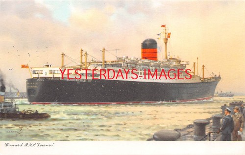 Cunard ivernia shipping - r.m.s.,