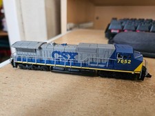 Bachmann N Gauge CSX GE Dash-8 Locomotive, 7652, 86054 - Used, Great Condition