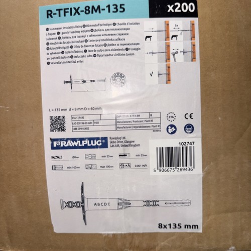 X120 rawplug hammer set - rawplug,