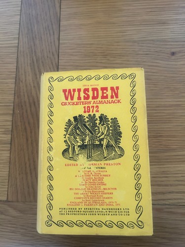 1972 wisden cricketers - 1972,
