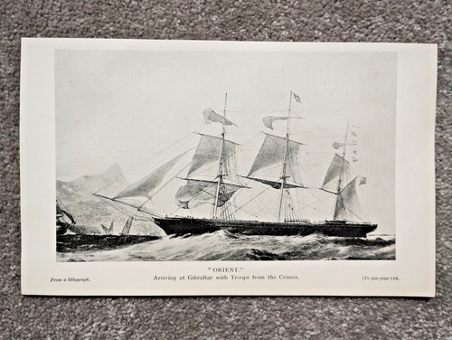 Orient clipper ship - orient,