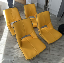 *** Milo Yellow Leather Effect