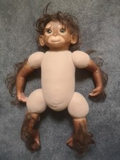 Reborn Orangutan Monkey Realistic Doll Brown Eyes  So Cute 20 inches Approx