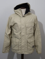 Bonfire Dry Level 2 Beige Waterproof Snowboarding Ski Jacket - Size Small