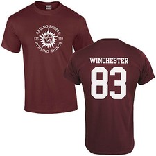 Saving People Hunting Things T-Shirt - Supernatural Sam Dean Winchester Bros Top