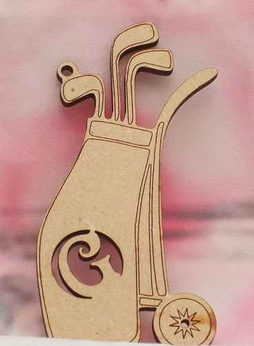Personalised golfclubs shape - golfclubs,