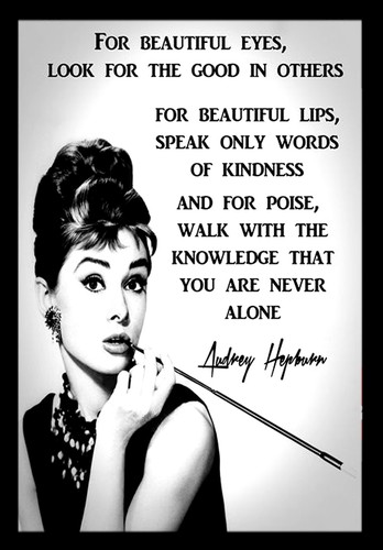 Audrey hepburn beauty - -a3-,