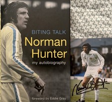 Leeds United Book And Signed
