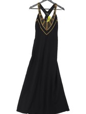 Temperley London Maxi Dress UK12 in Black