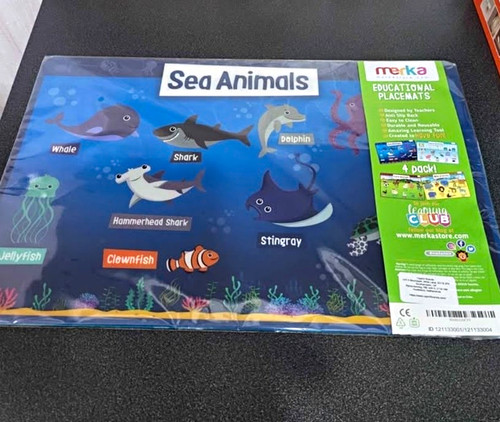 Merka educational sea animals - merka,