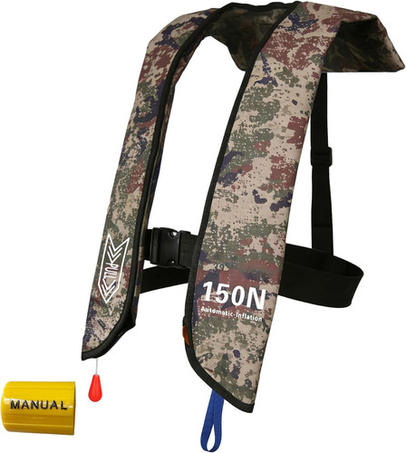 Inflatable life jacket for - life-jacket,