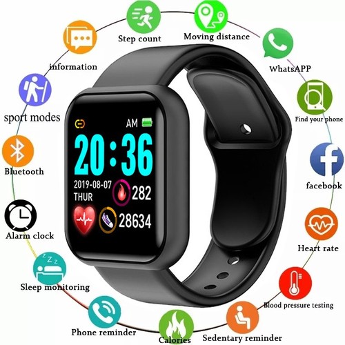Smart watch fitness - watch, tracker