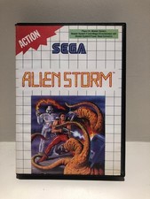 ALIEN STORM SEGA MASTER SYSTEM GAME PAL TESTED COMPLETE VGC