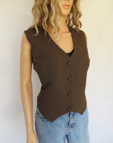 Vintage brown waistcoat