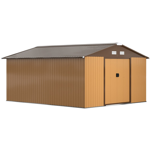 Outsunny 11ft garden - garden, shed