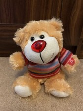 Light-up musical plush teddy