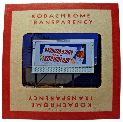 Kodachrome red border slide - kodachrome,
