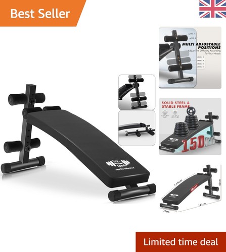 Adjustable weight bench with - adjustable,