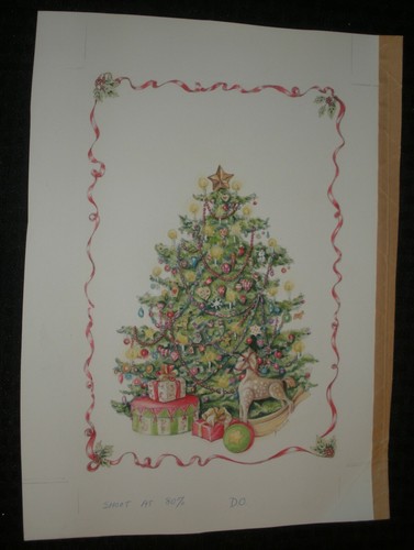 Merry christmas large tree - merry,