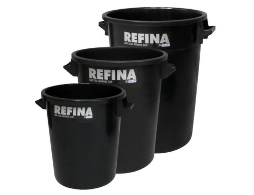 Refina black plastering mixing - refina,