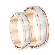 His & Hers 5&6mm 9ct White &