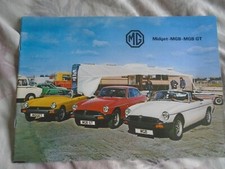 MG Midget, MGB & MGB GT range