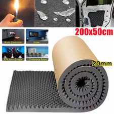 200CM Car Studio Sound Proofing Acoustic Foam Panel Egg Shell Insulation Mat 2CM