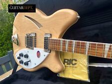 ♚NOS♚2021 RICKENBACKER 360-6 Deluxe ♚ MapleGlo ♚FULL FRET♚24 Fret!♚330♚FAST SHIP