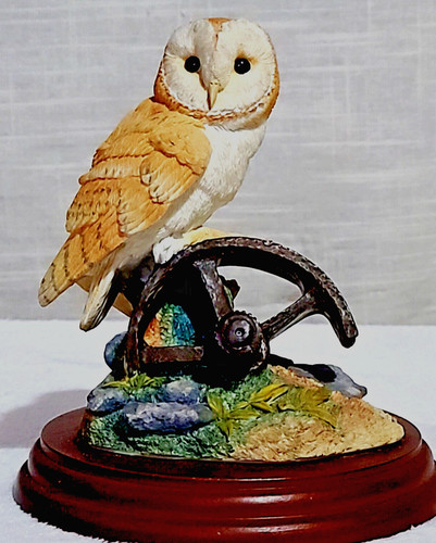 Border fine arts barn owl - fine,