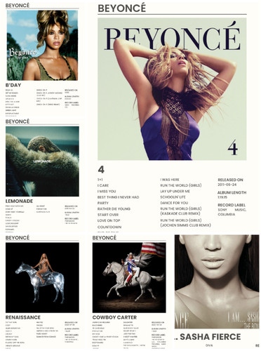 Beyonce album poster - album,